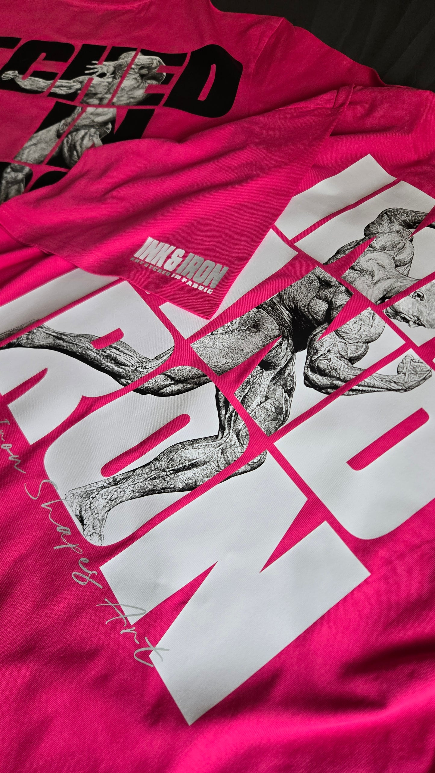 TITAN TEE - ELECTRIC PINK EDITION