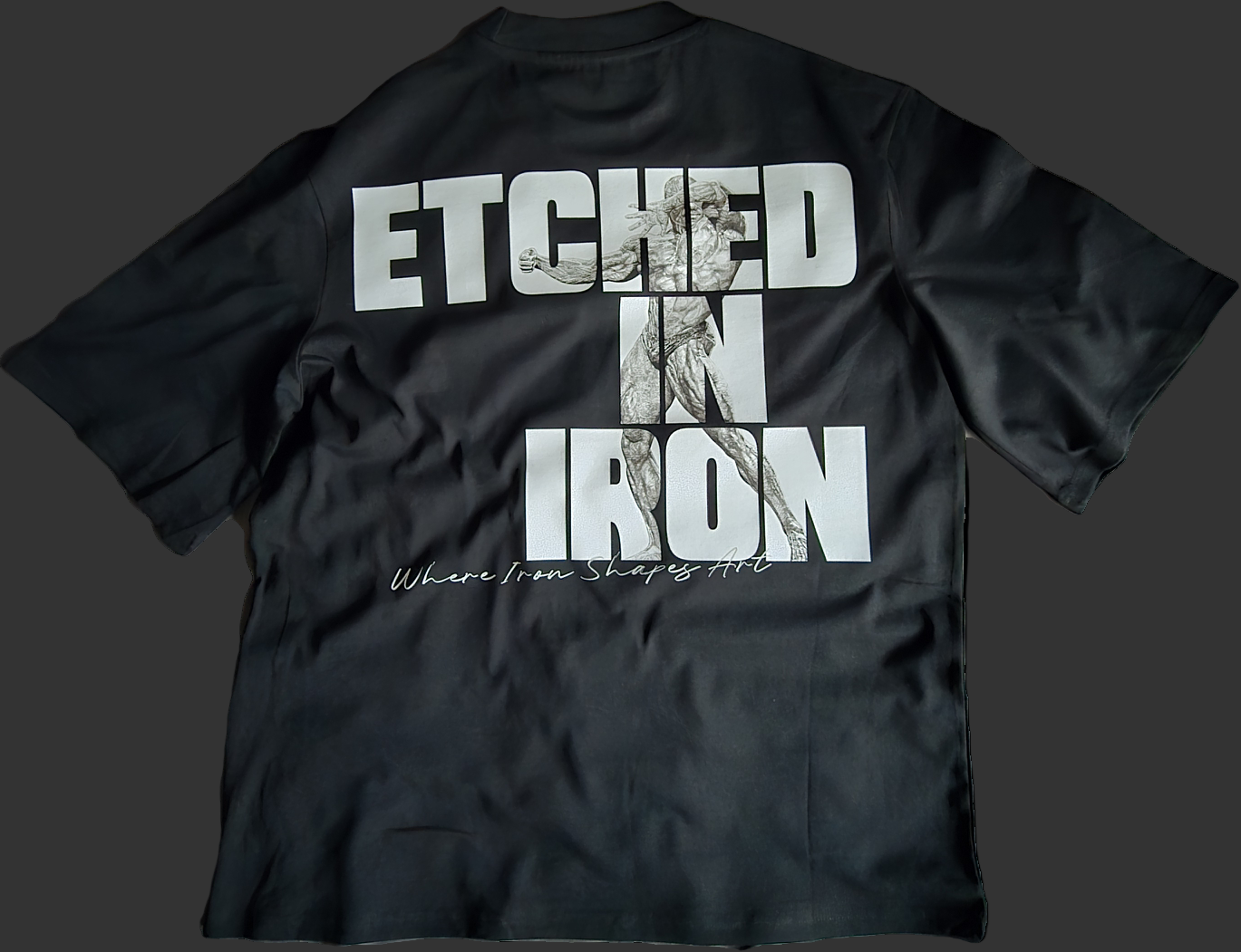 TITAN TEE - ETCHED IN IRON | Black or White