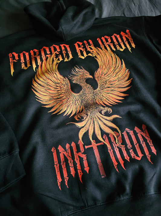 PHOENIX ARC TRAINING HOODIE - FORGED BY PAIN