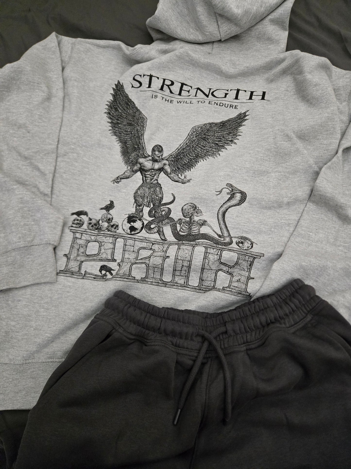 OG EDITION SET • Strength GYM Hoodie + Cargo Jogger