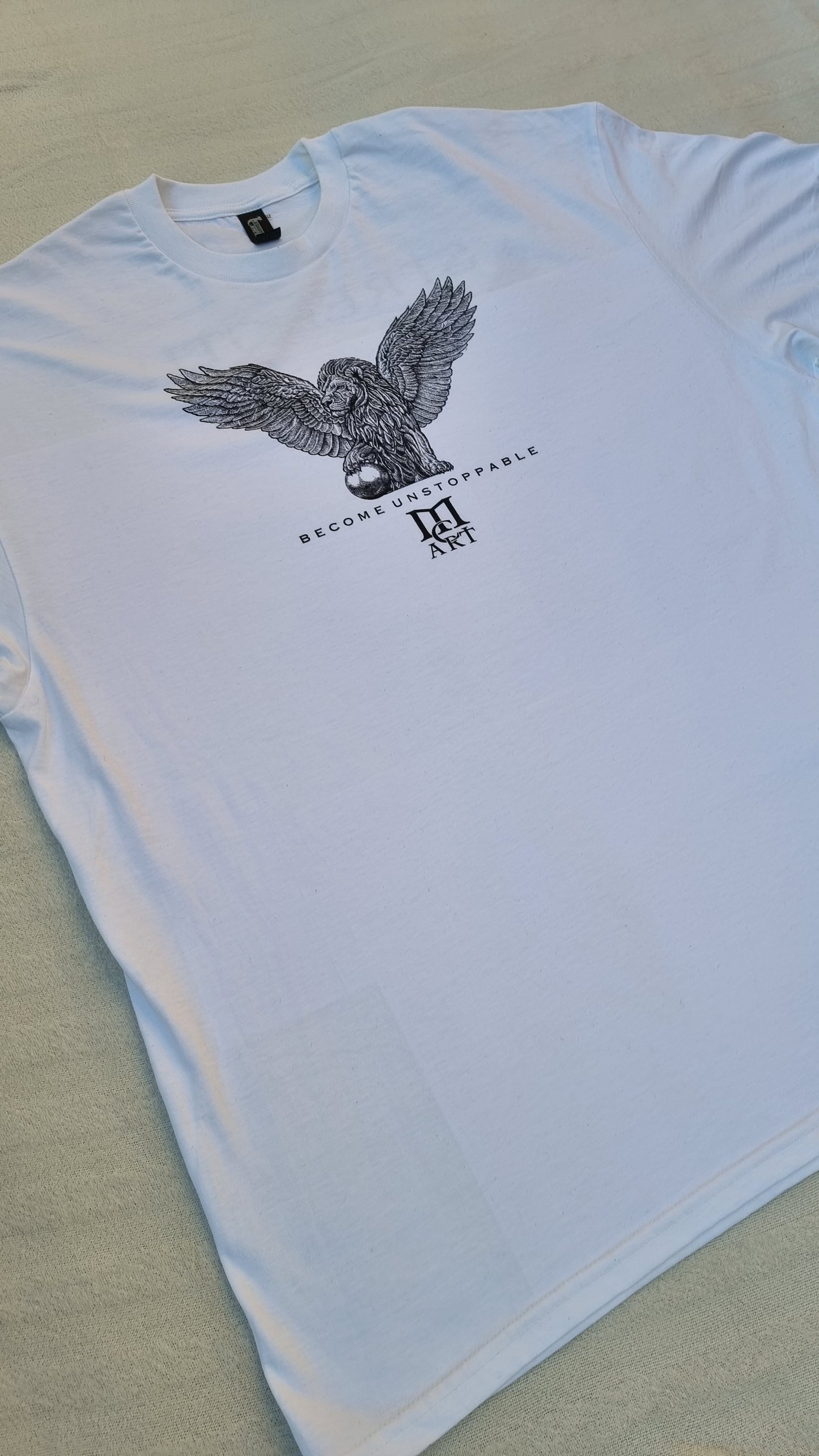 "STRENGTH" - OG White Standard Fit T-Shirt