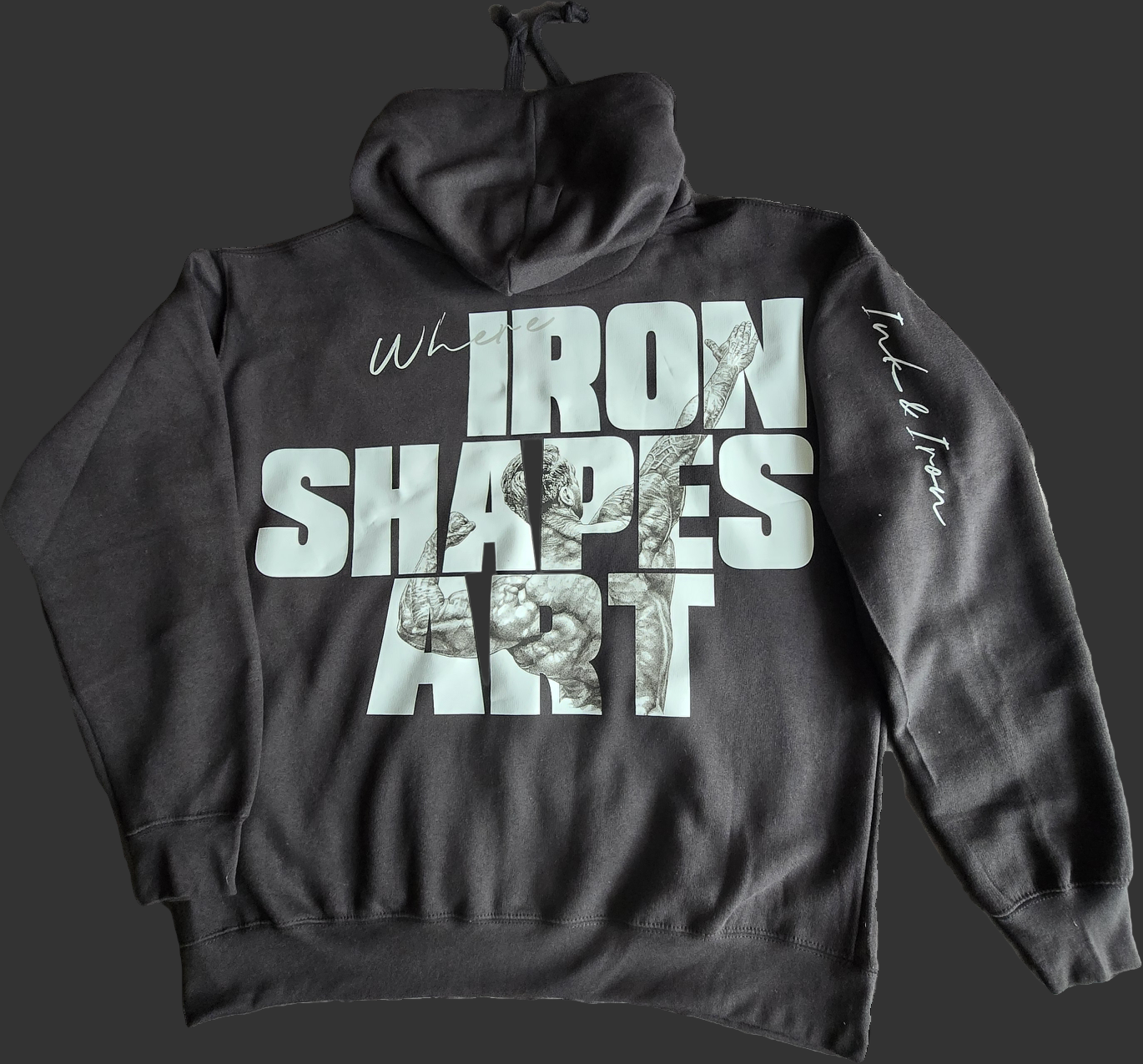 ATLAS ZIP HOODIE | WHERE IRON SHAPES ART