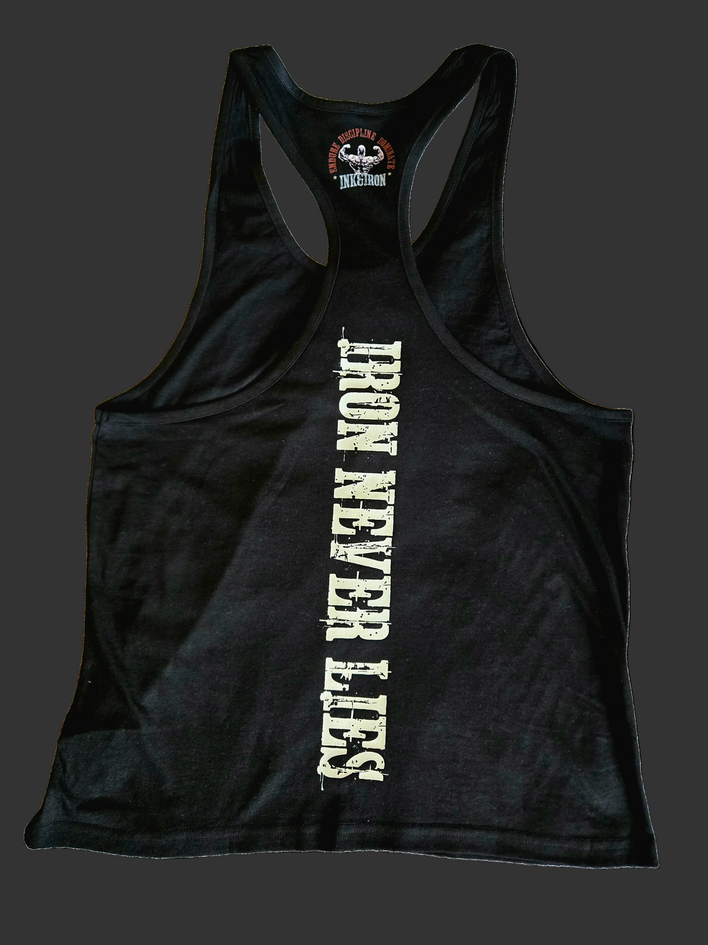 DISCIPLINE MUSCLE VEST - IRON NEVER LIES