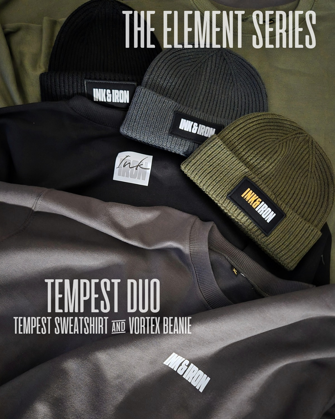 TEMPEST DUO // SWEATSHIRT & BEANIE