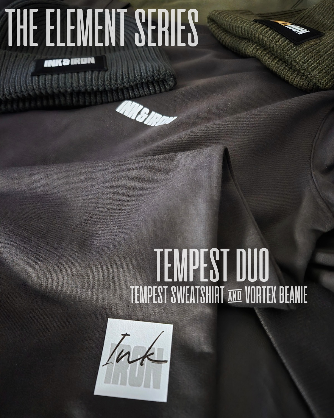 TEMPEST DUO // SWEATSHIRT & BEANIE