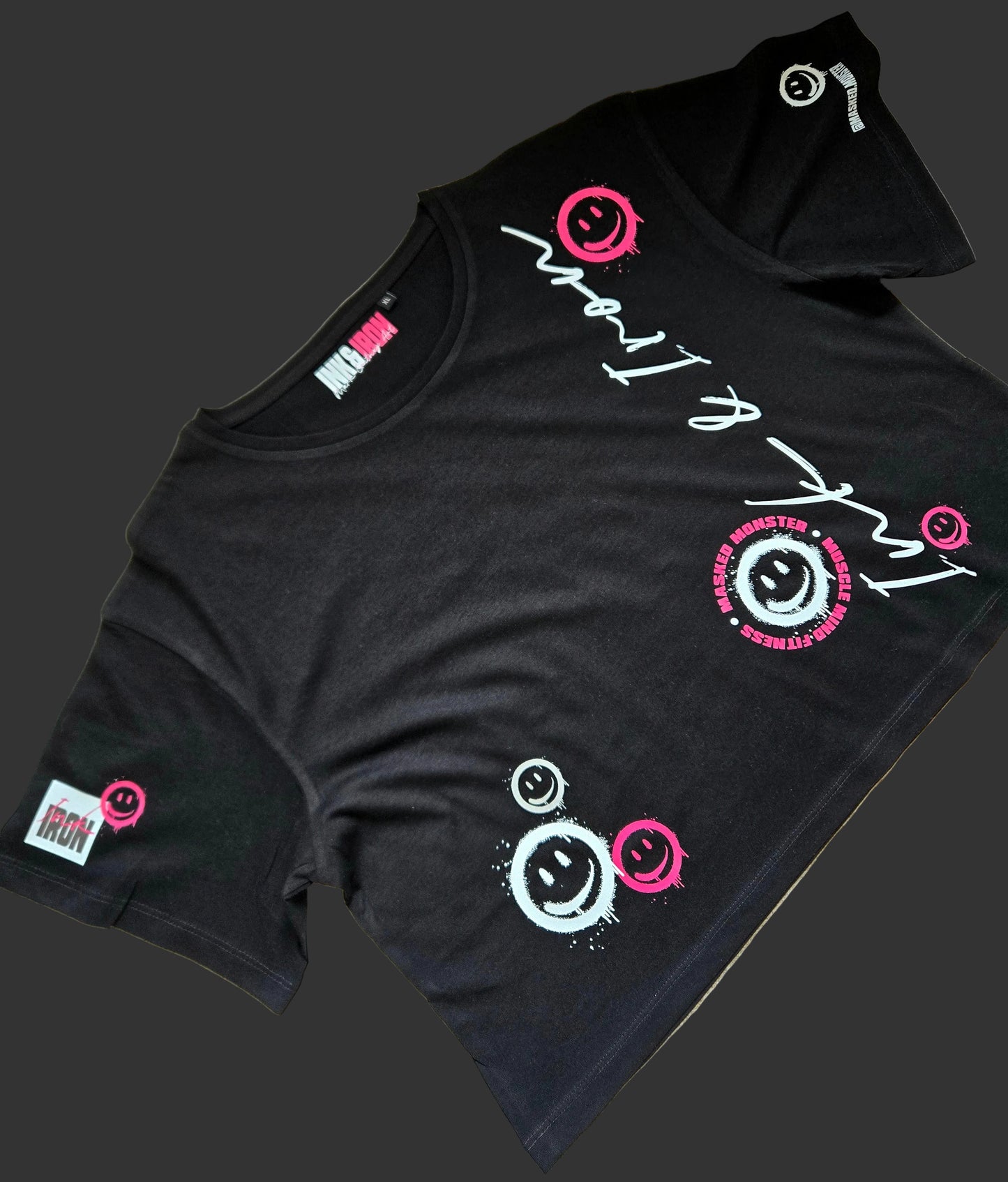 CROPPED TEE - MASKED MONSTER