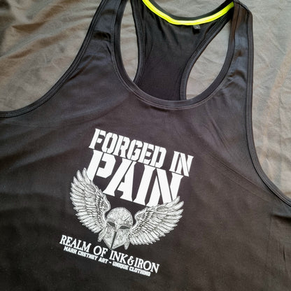 FORGED IN PAIN BLACK VESTS