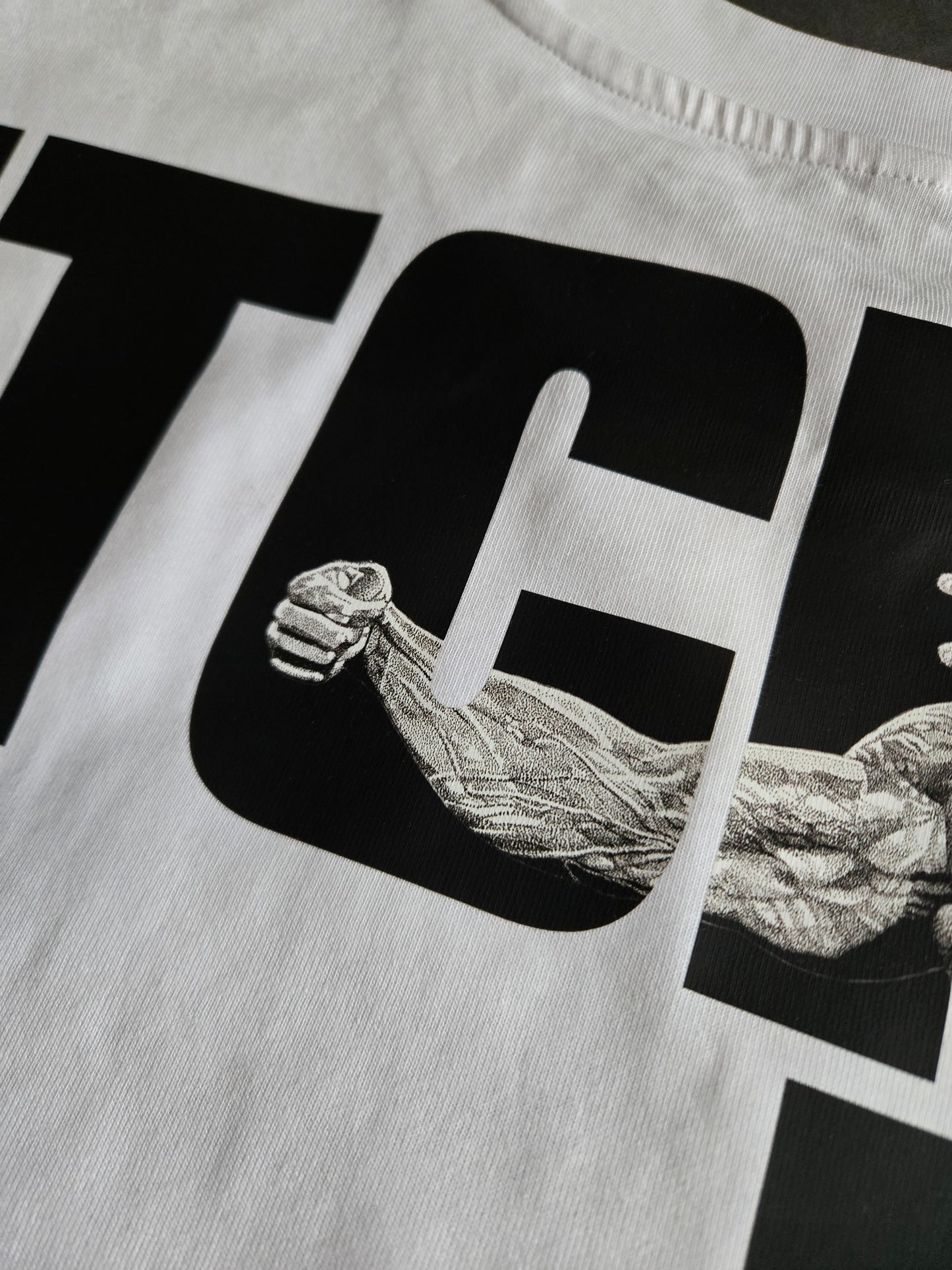 TITAN TEE - ETCHED IN IRON | Black or White
