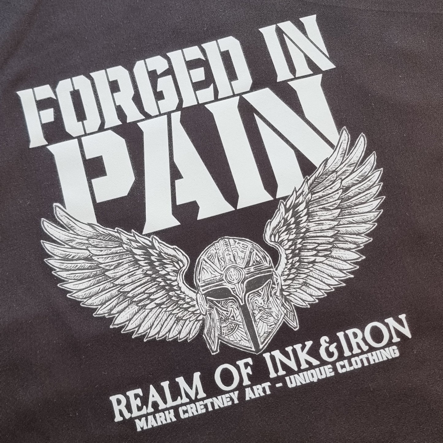 FORGED IN PAIN BLACK VESTS