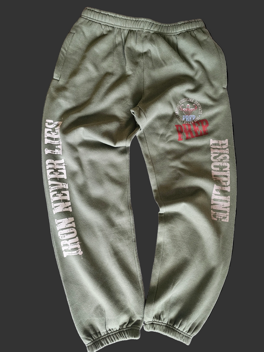 IRON NEVER LIES- PREP HEAVY JOGGER