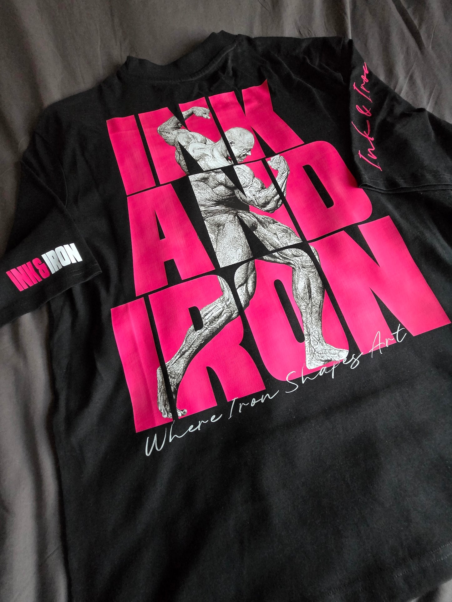 ELECTRIC PINK INK - TITAN TEE